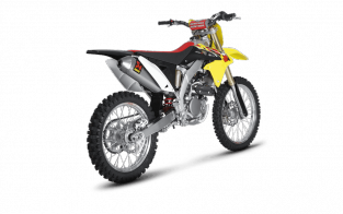 Akrapovic Racing Line Titanium Compleet Systeem zonder E-keur Suzuki RM-Z 250 2010-2018